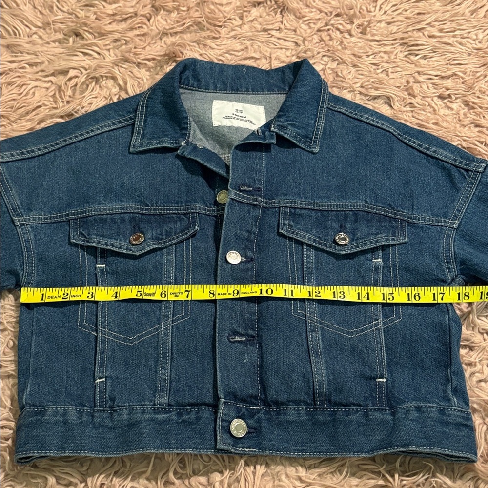 H&M Cropped Denim Jacket - Picture 9 of 12